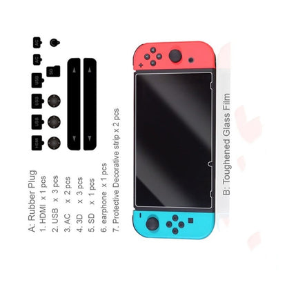 Dobe Kit Anti Polvo Nintendo Switch 13 en 1 Accesorios
