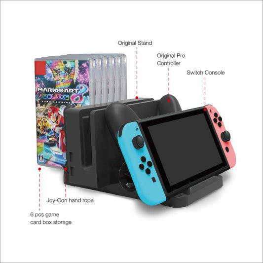 DOBE - Base de carga multifuncional para Switch - TNS-871