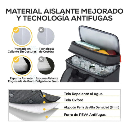 Tourit Mochila Térmica Dual Zone 26 latas 20L Impermeable