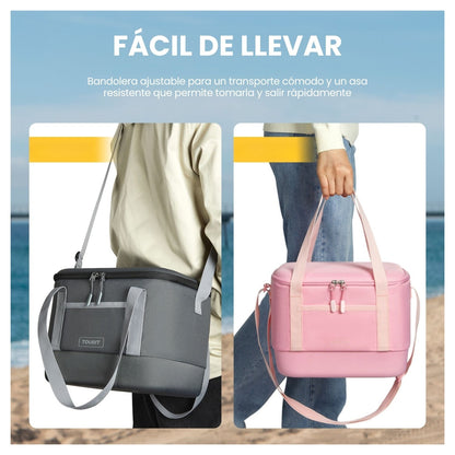 Tourit Bolso Cooler Térmico Daily 16 latas 12L Impermeable