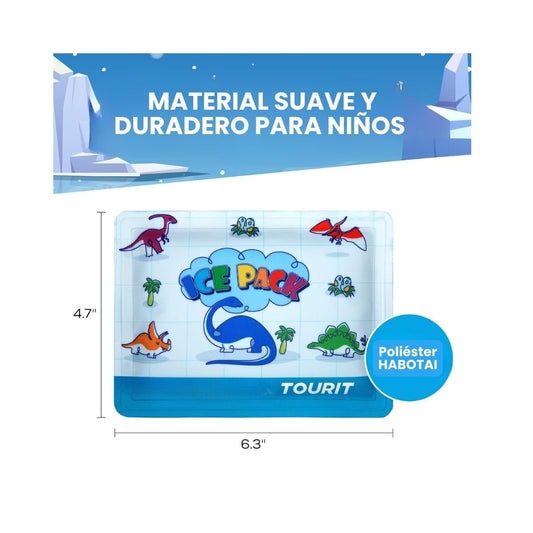 Tourit Hielos Reutilizables para Niños Pack x4