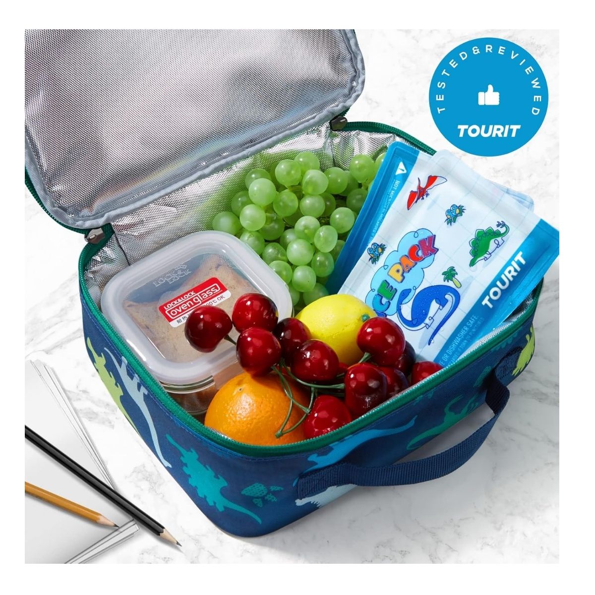 Tourit Hielos Reutilizables para Niños Pack x4