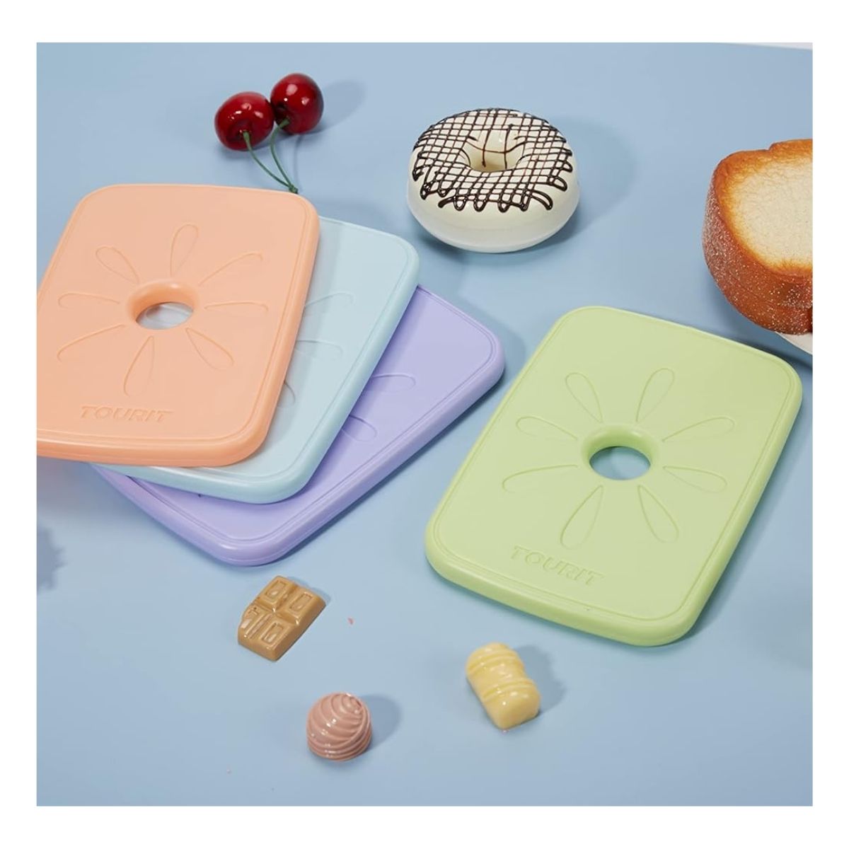 Tourit Hielos Reutilizables para Loncheras Pack x2