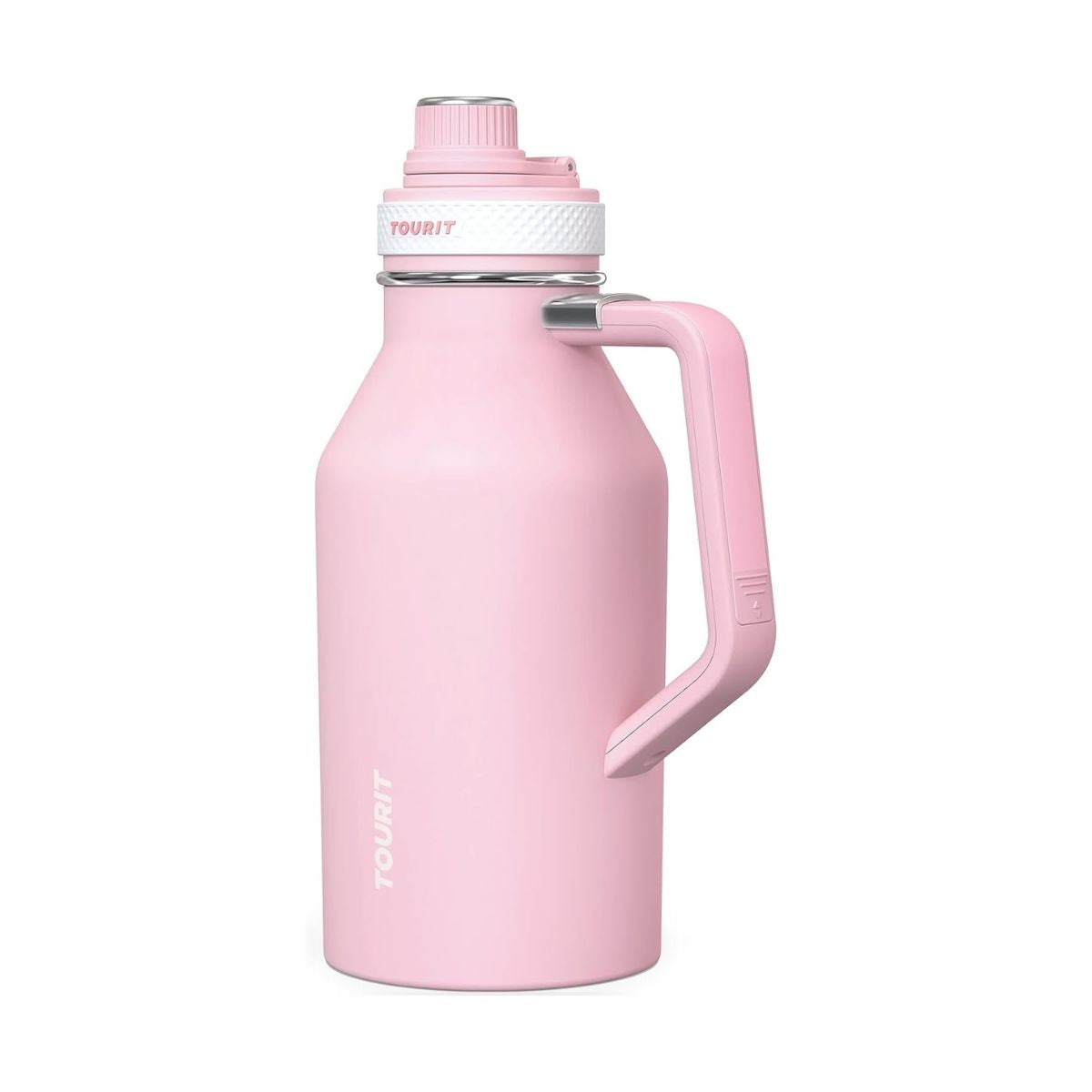 Tourit Botella de Agua Térmica Deportiva Anti Derrames con Asa 64oz - imagen 2
