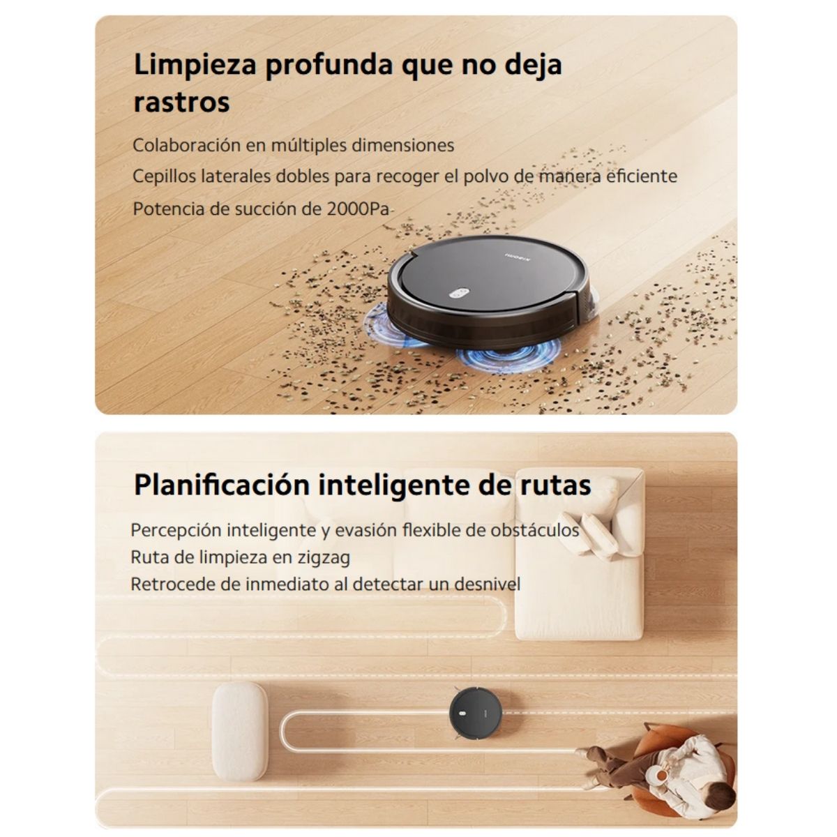 Xiaomi Aspiradora Inteligente Robot Vacuum E5 - imagen 16