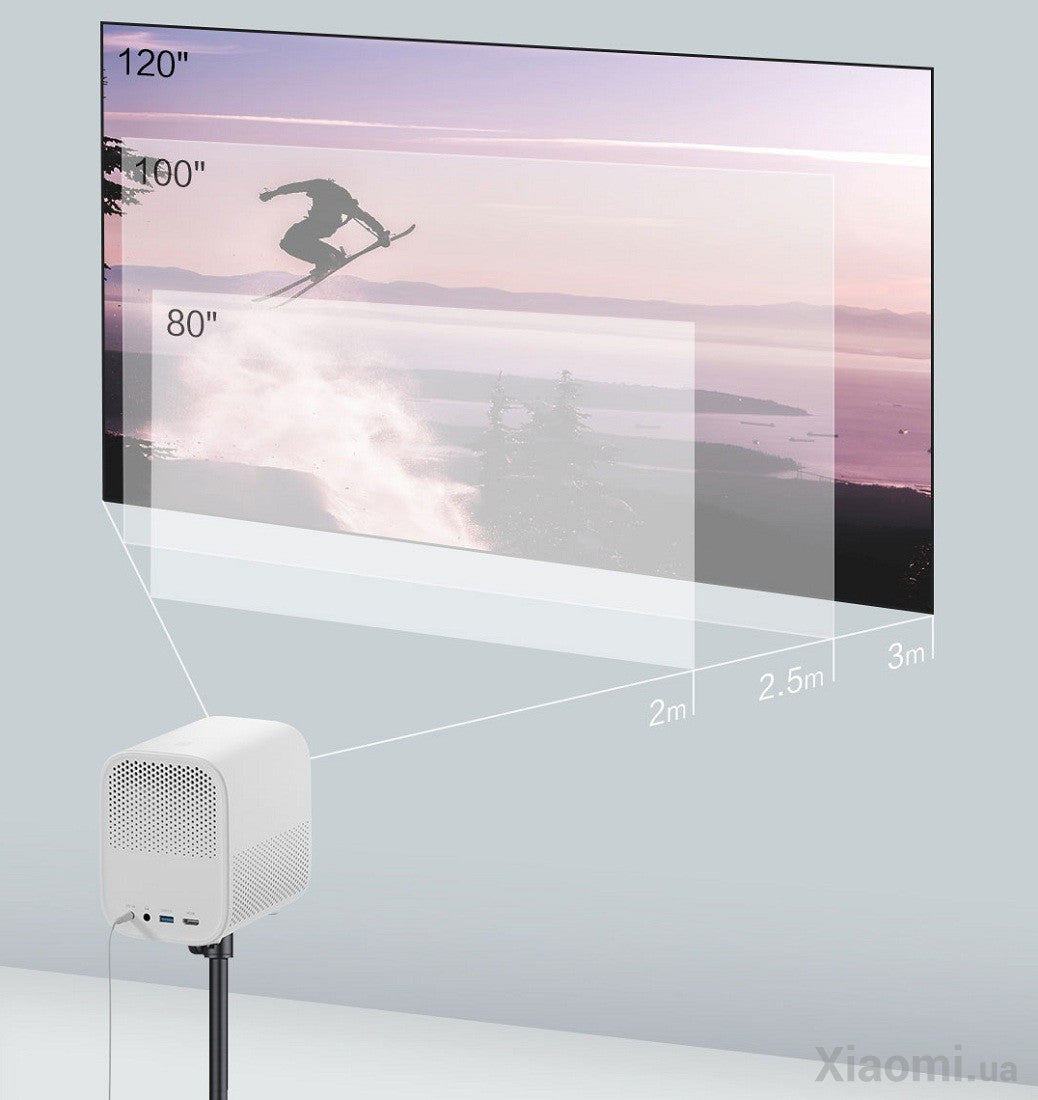 Xiaomi Mi Smart Compact Projector 120"